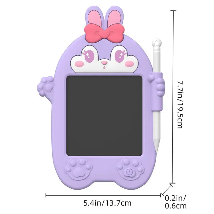 Cute Animal colour writing board LCD Drawing Tablet for kids