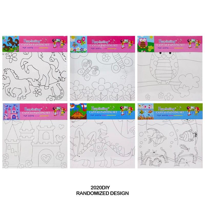 Canvas Board Printed 20X20Cm (2020Diy)