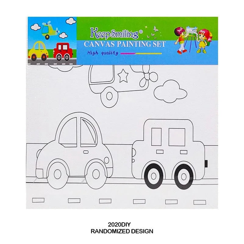 Canvas Board Printed 20X20Cm (2020Diy)
