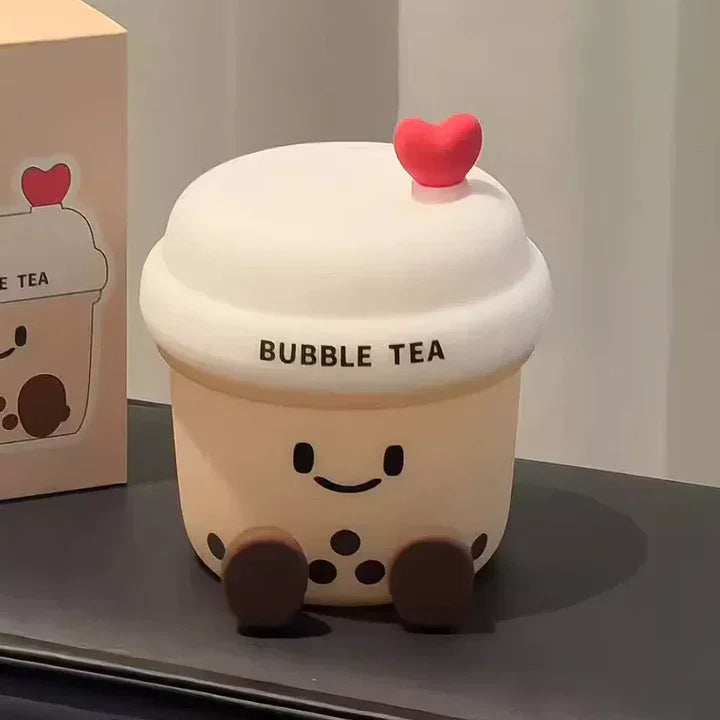 Bubble Boba Tea Silicone Lamp Rechargeable ( 1pc )