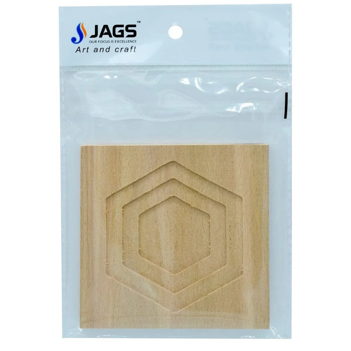 jags-mumbai Coasters 3D Wooden Tea Coaster Square 3WTC10
