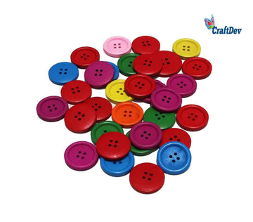 Button Colored Big 25Mm 500Gm (500Cb)