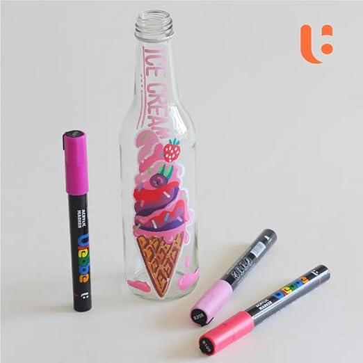 Chrome 24 Colour Acrylic Marker Set – Premium Paint Pens for All Surfaces | Vibrant, Waterproof & Multi-Purpose