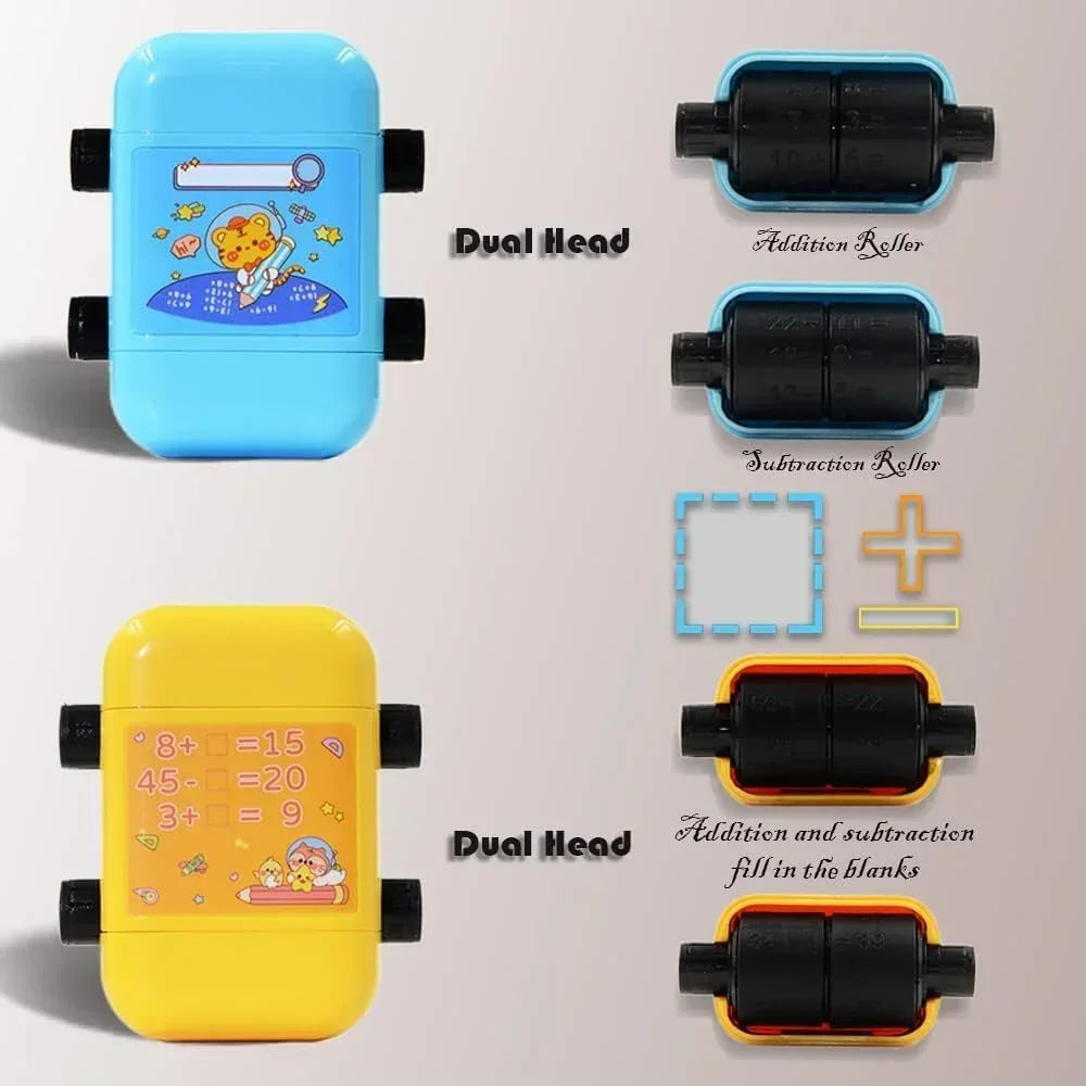 Ssyzy Fill In The Blank Arithmetic Seal Stamp Yellow