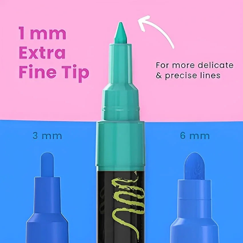 Acrylic Pain Marker 6Pcs Cm092C N298021