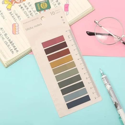 8626 Sticky Notes 10 Color 11X44Mm European Vintage