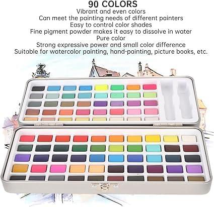Water Color Set Wcb90 (90 Color)