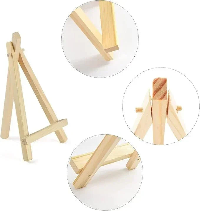 Wooden Easel 6Inch Raw1155 We6Inchcc