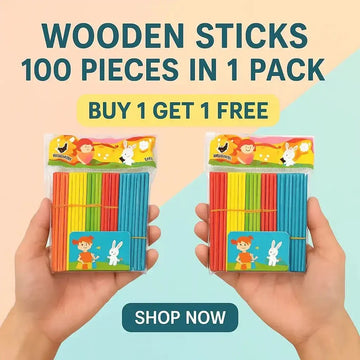 Wooden Stick 100Pcs 8Cm Color Raw4056 C35 Kd66 Raw4056