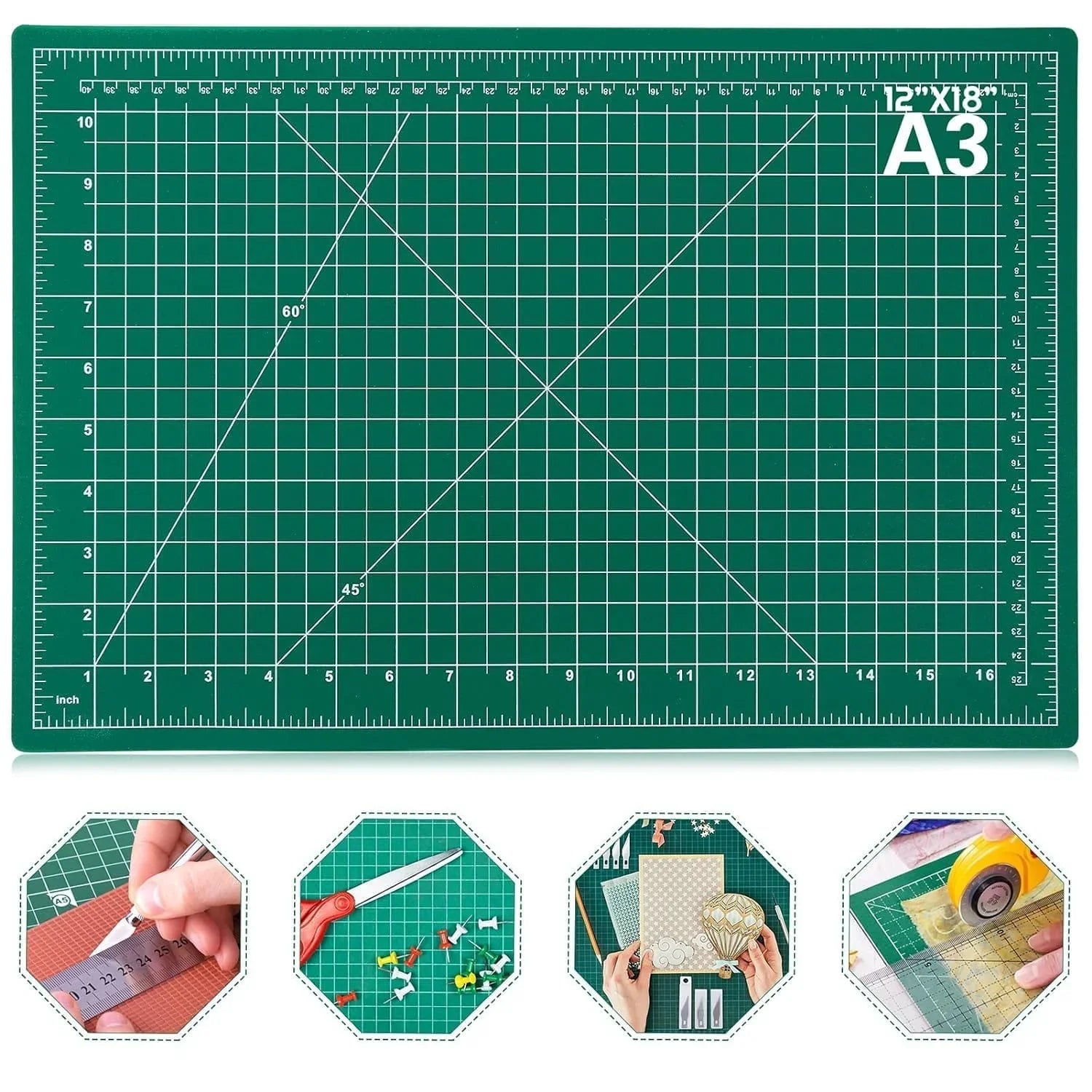 Cutting Mat A/3 30X40Cm Cma3Cc