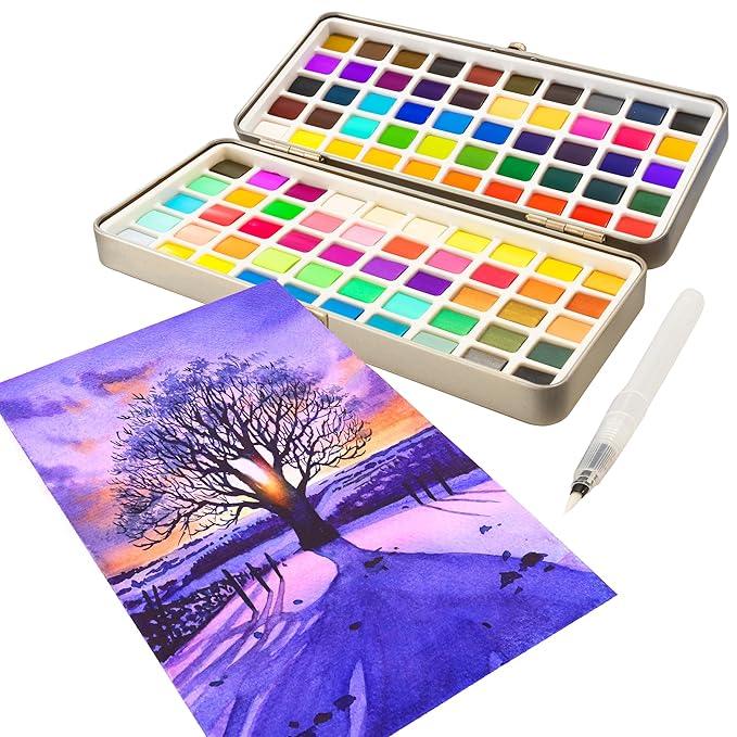 Water Color Set Wcb100 (100 Color)