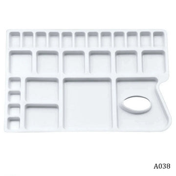 Colour Mixing Plate Rectangle Big A038