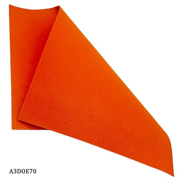 A3 Nonwoven Felt Sheet Dark Orange 70 A3DOE70