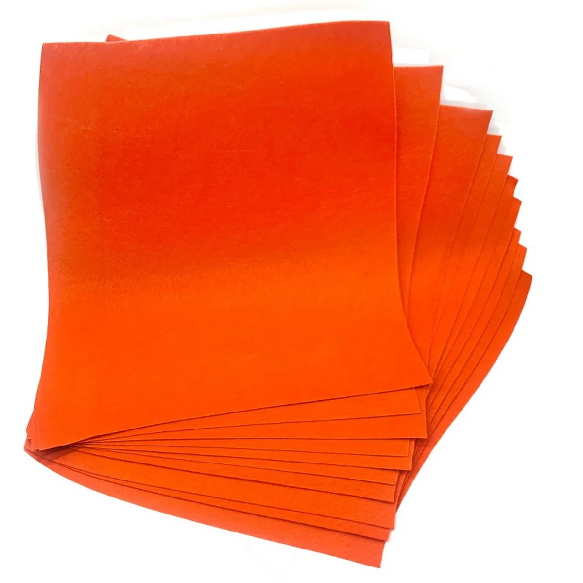 A3 Nonwoven Felt Sheet Dark Orange 70 A3DOE70