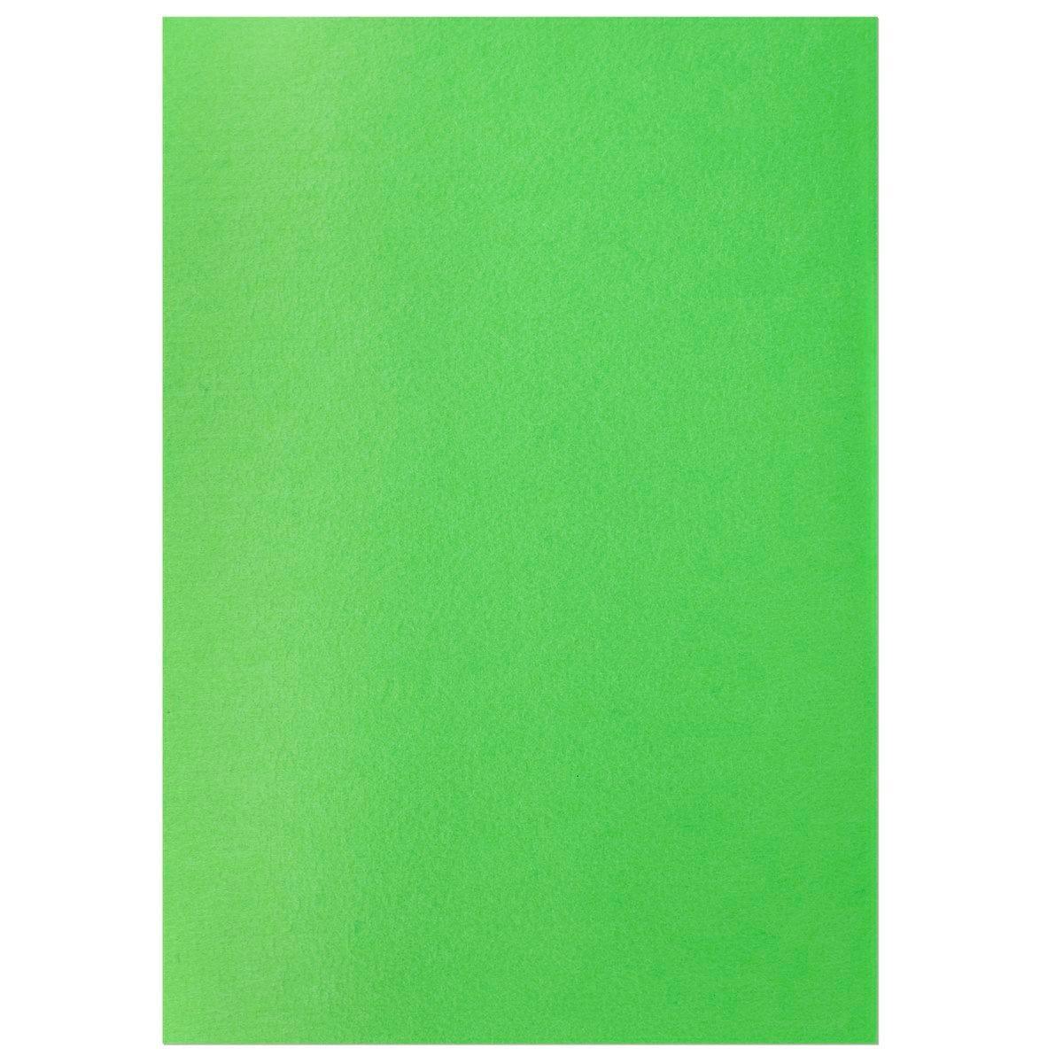 A3 Nonwoven Felt Sheet Light Green A3LGN102
