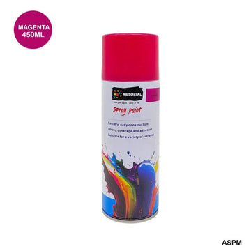 Aspdo Artorial Spray Paint Magenta 450Ml