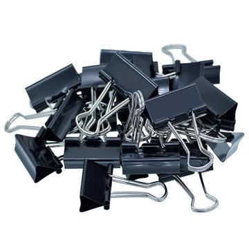 Binder Clips Black 32mm 24pcs Box BCBK32MM