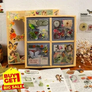 ( Box  Box ) – Premium Journal Aesthetic Stickers | Works on Resin | Box of 100