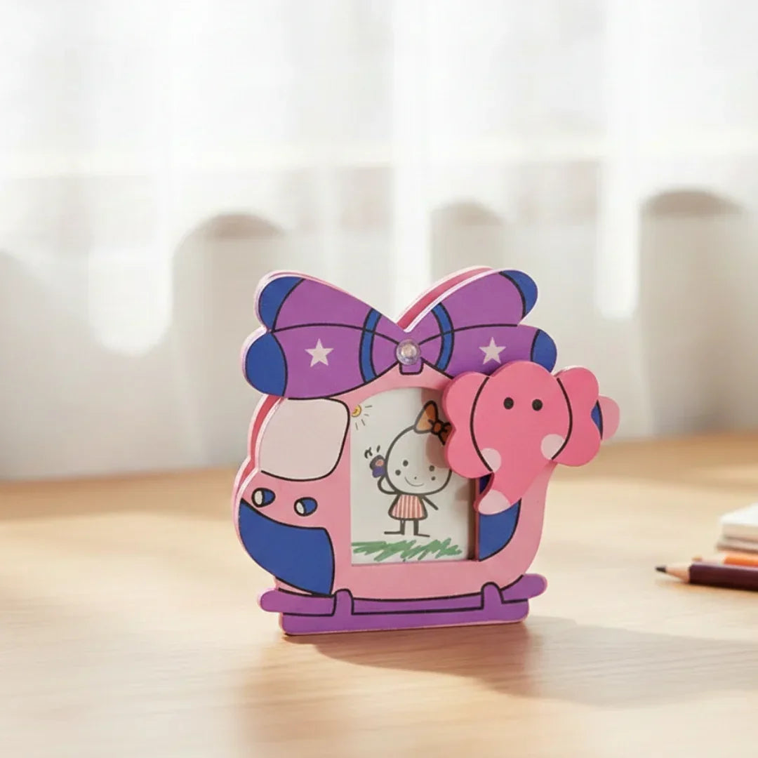 Wooden Helicopter Pen Stand (Mg4013)