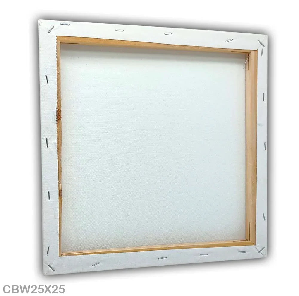 Canvas Board Stretched White 25X25Cm (Cbw25X25)