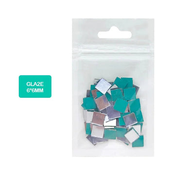 Lippan art Mirror glass Gla2E For Lippan Art Square 6*6Mm