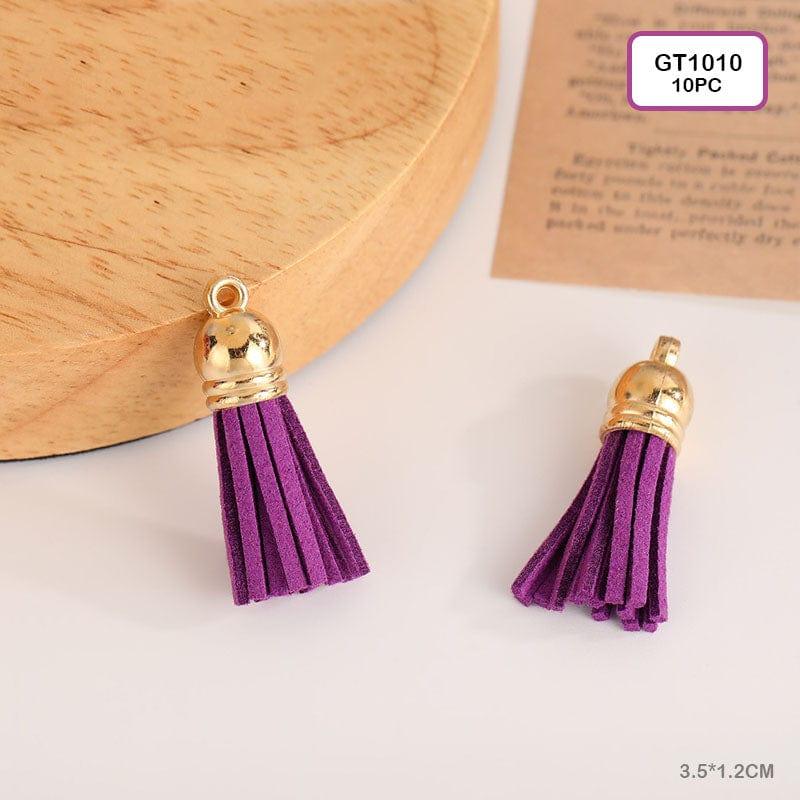 Gt1010 Tassel 10Pc Gold Jewellery Making N Craft