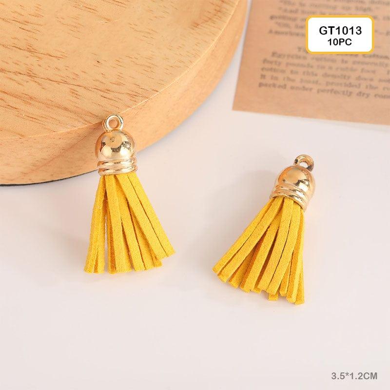 Gt1013 Tassel 10Pc Gold Jewellery Making N Craft