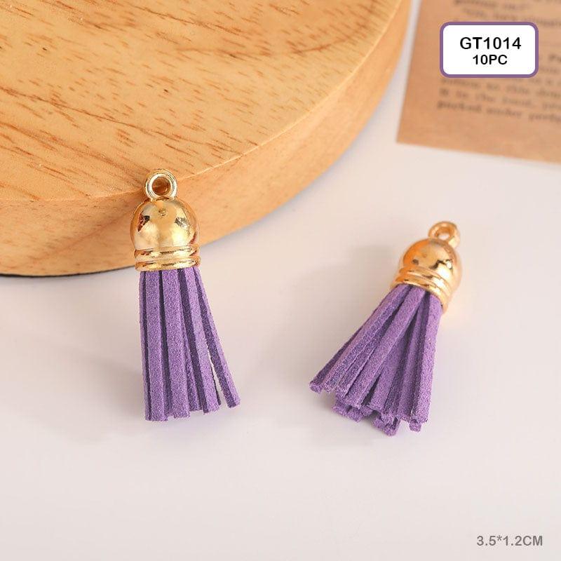 Gt1014 Tassel 10Pc Gold Jewellery Making N Craft