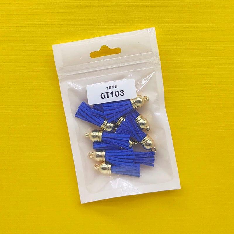 Gt103 Tassel 10Pc Gold Jewellery Making N Craft