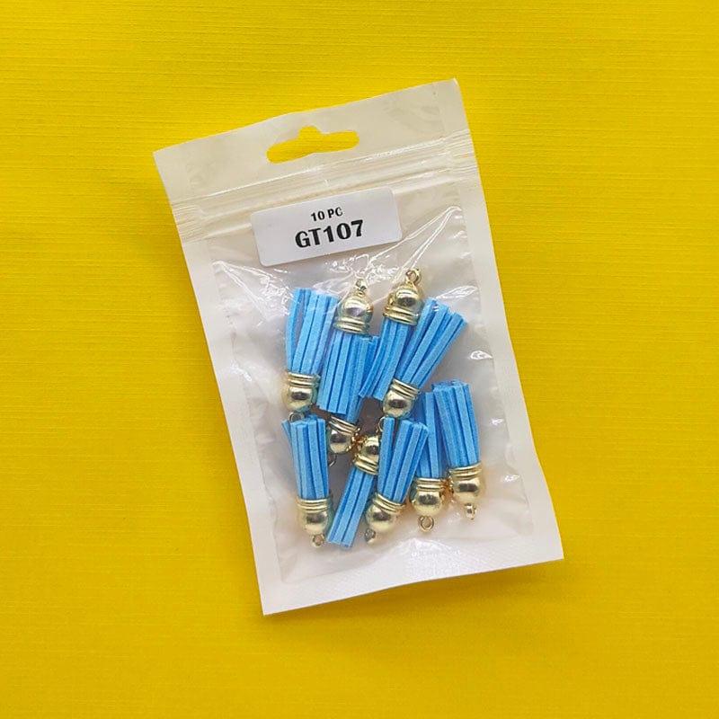 Gt107 Tassel 10Pc Gold Jewellery Making N Craft