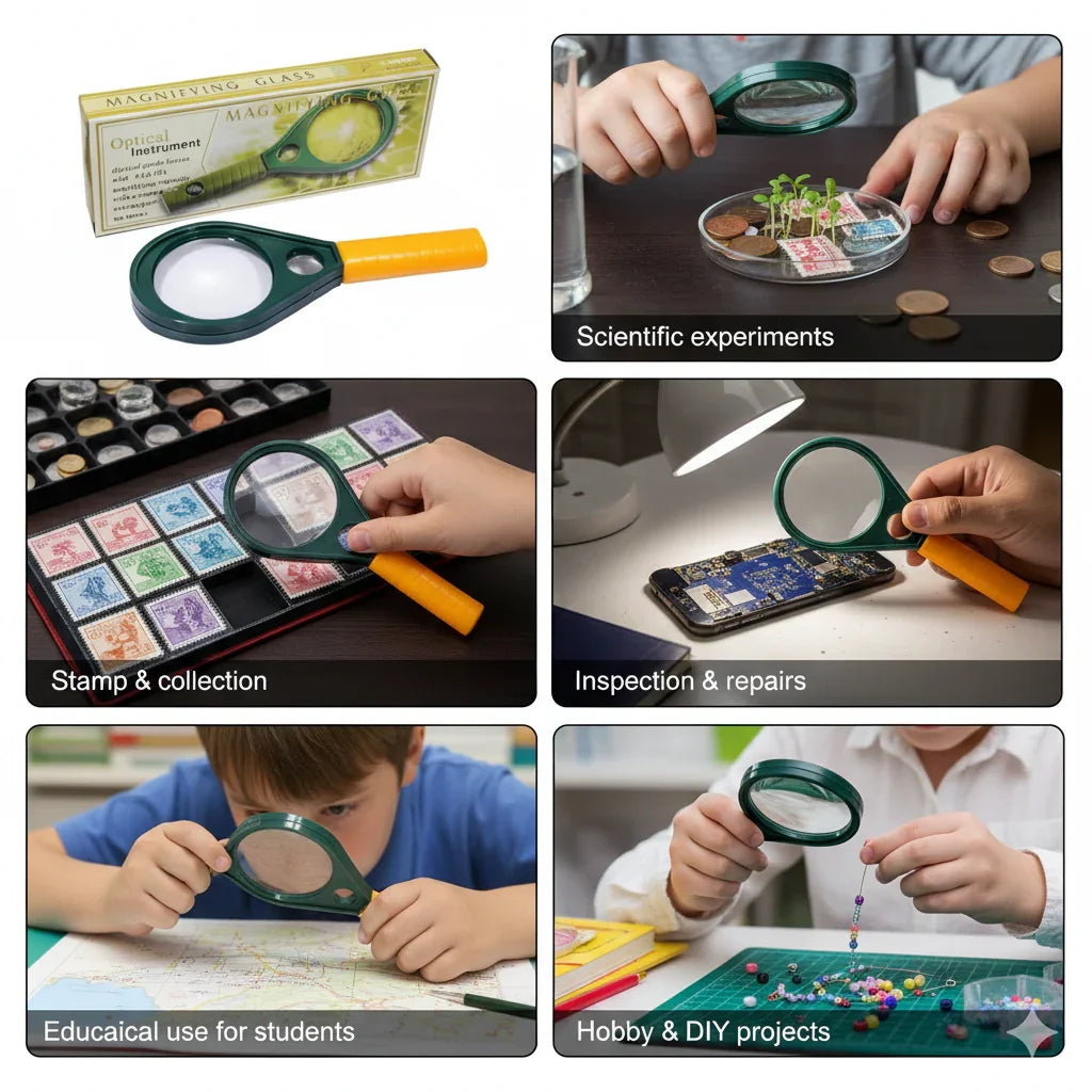 Magnifying Glass 50mm Optical MG89075-1