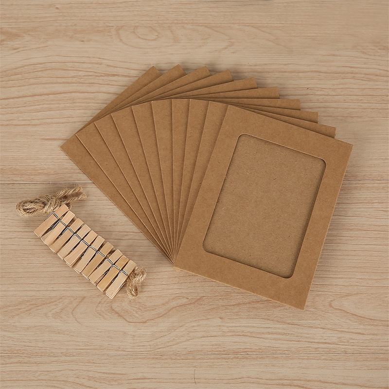 Mg1133 Hanging Photo Frame Kit White 10Pc
