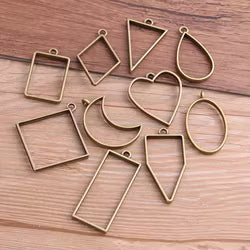 Bezels Mix Shape Set 10Pc Copper (Gsmc)