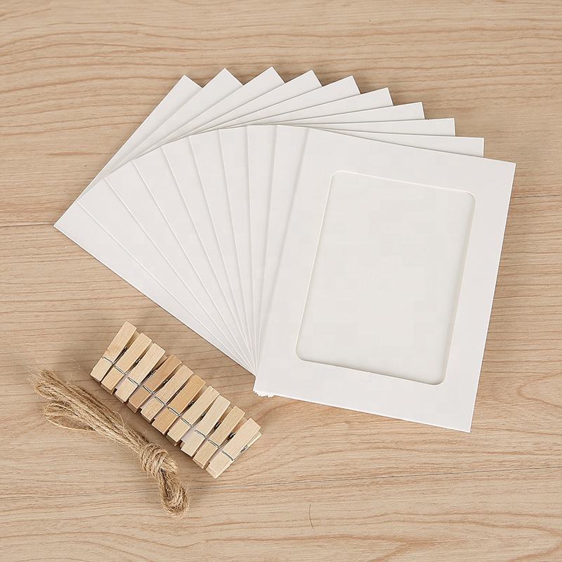 Mg1133 Hanging Photo Frame Kit White 10Pc