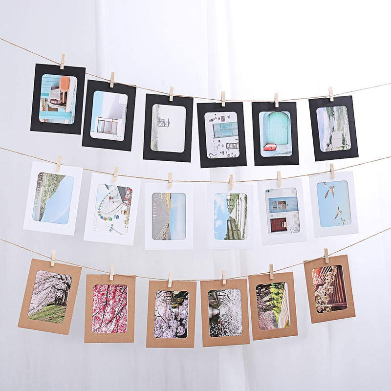 Mg1133 Hanging Photo Frame Kit White 10Pc