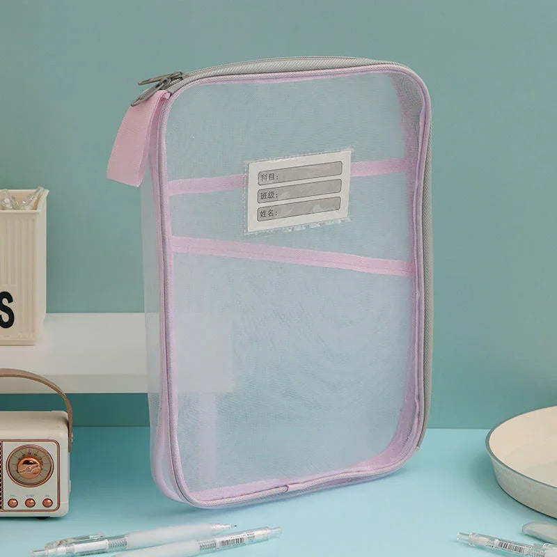 Folder A4 Expanding Bag With Handle N8085