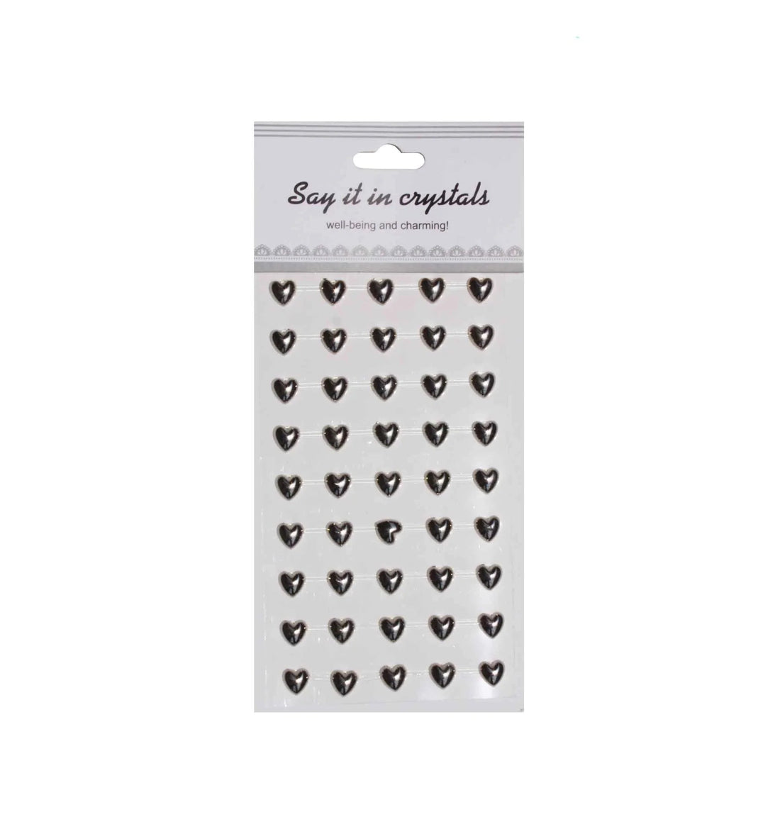 Heart Sticker Silver (Hss0)