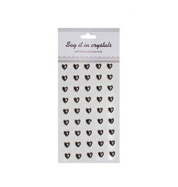 Heart Sticker Silver (Hss0)