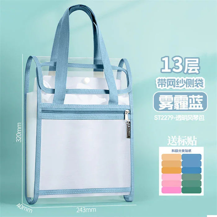 Folder A4 Expanding Bag With Handle N6680