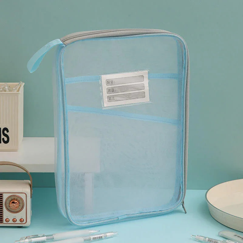 Folder A4 Expanding Bag With Handle N8085