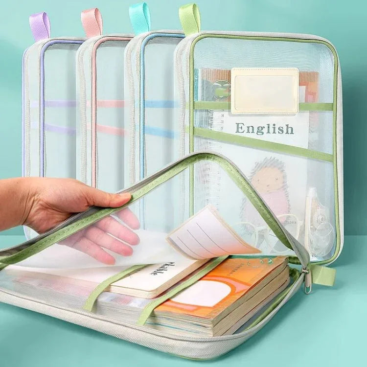 Folder A4 Expanding Bag With Handle N8085