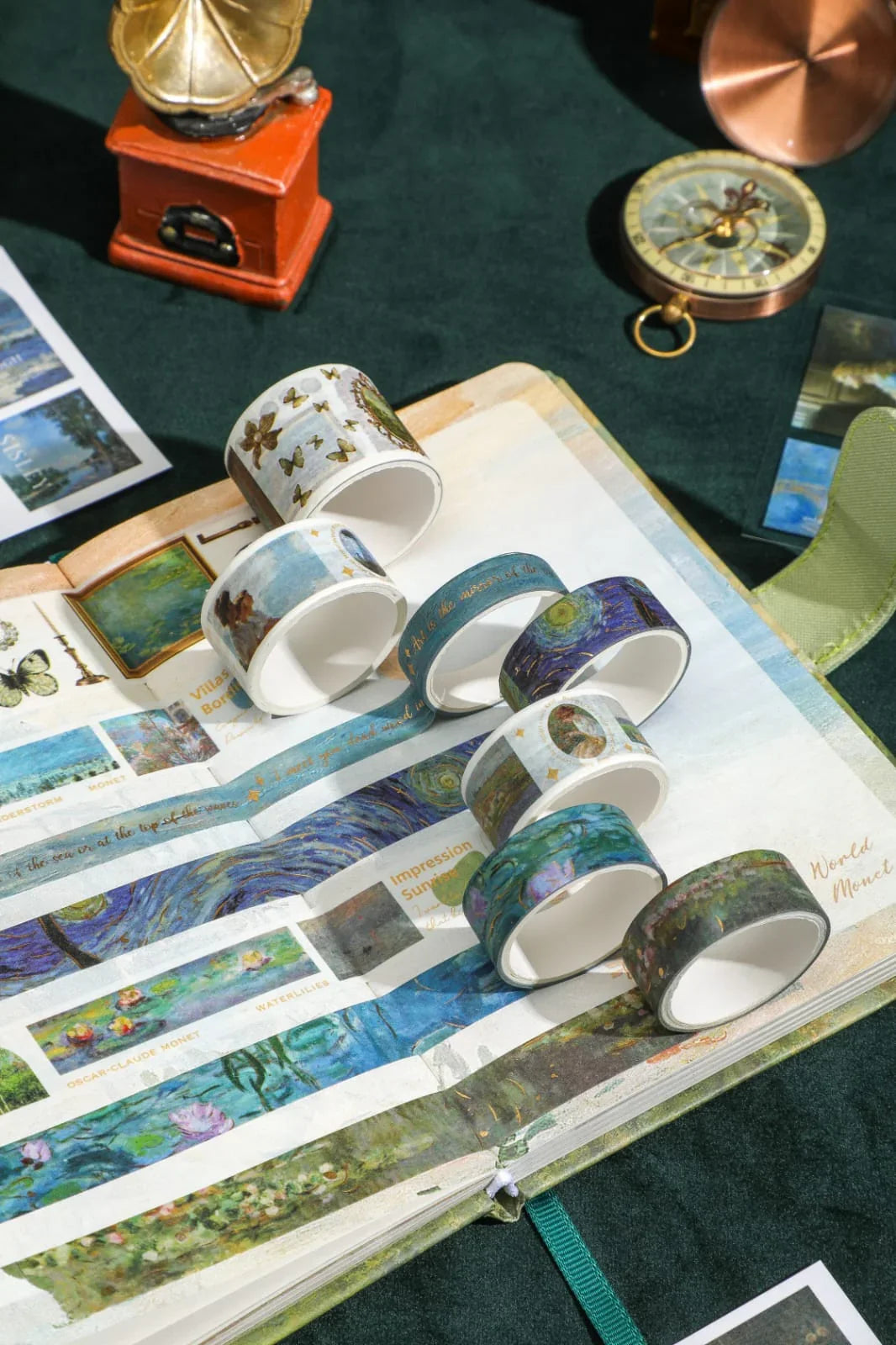 Van Gogh Premium JUMBO journaling kit for 2026 includes diary, tapes, stickers & sheets -  Shipping