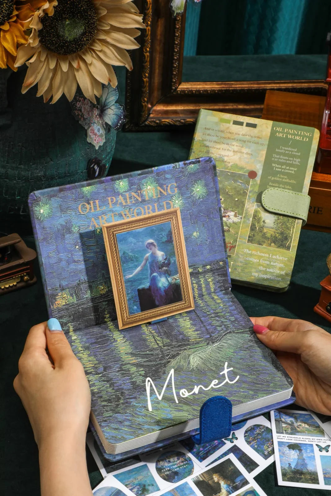 Van Gogh Premium JUMBO journaling kit for 2026 includes diary, tapes, stickers & sheets -  Shipping