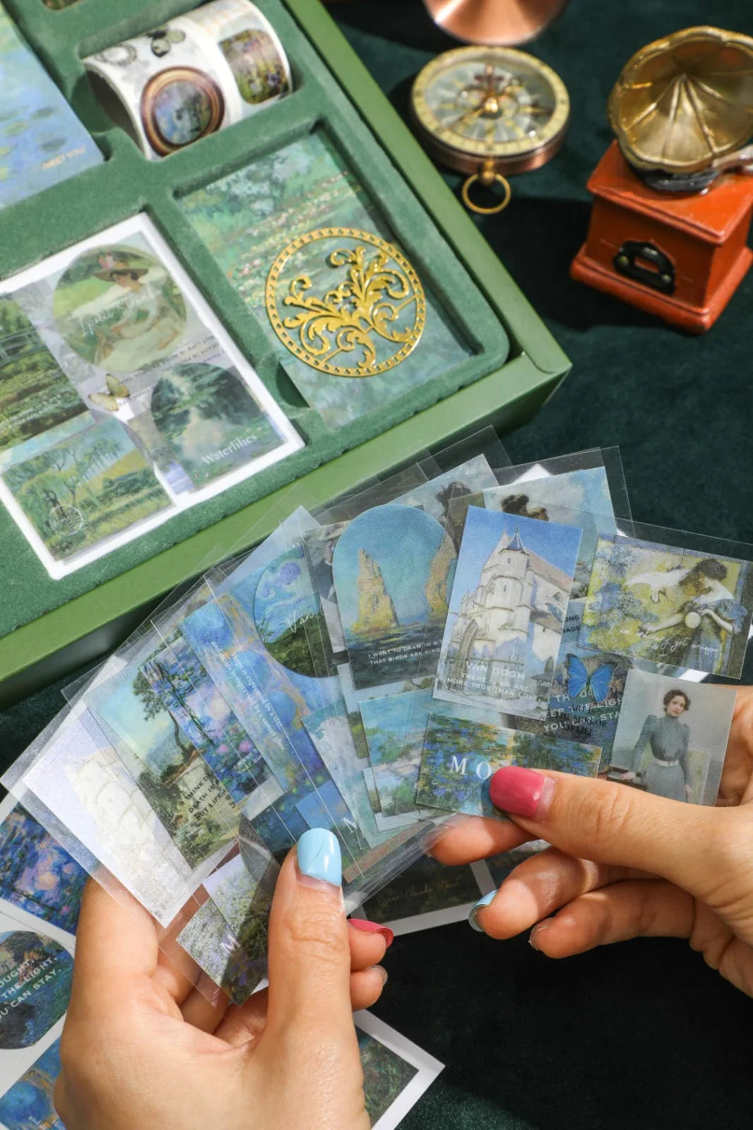 Van Gogh Premium JUMBO journaling kit for 2026 includes diary, tapes, stickers & sheets -  Shipping