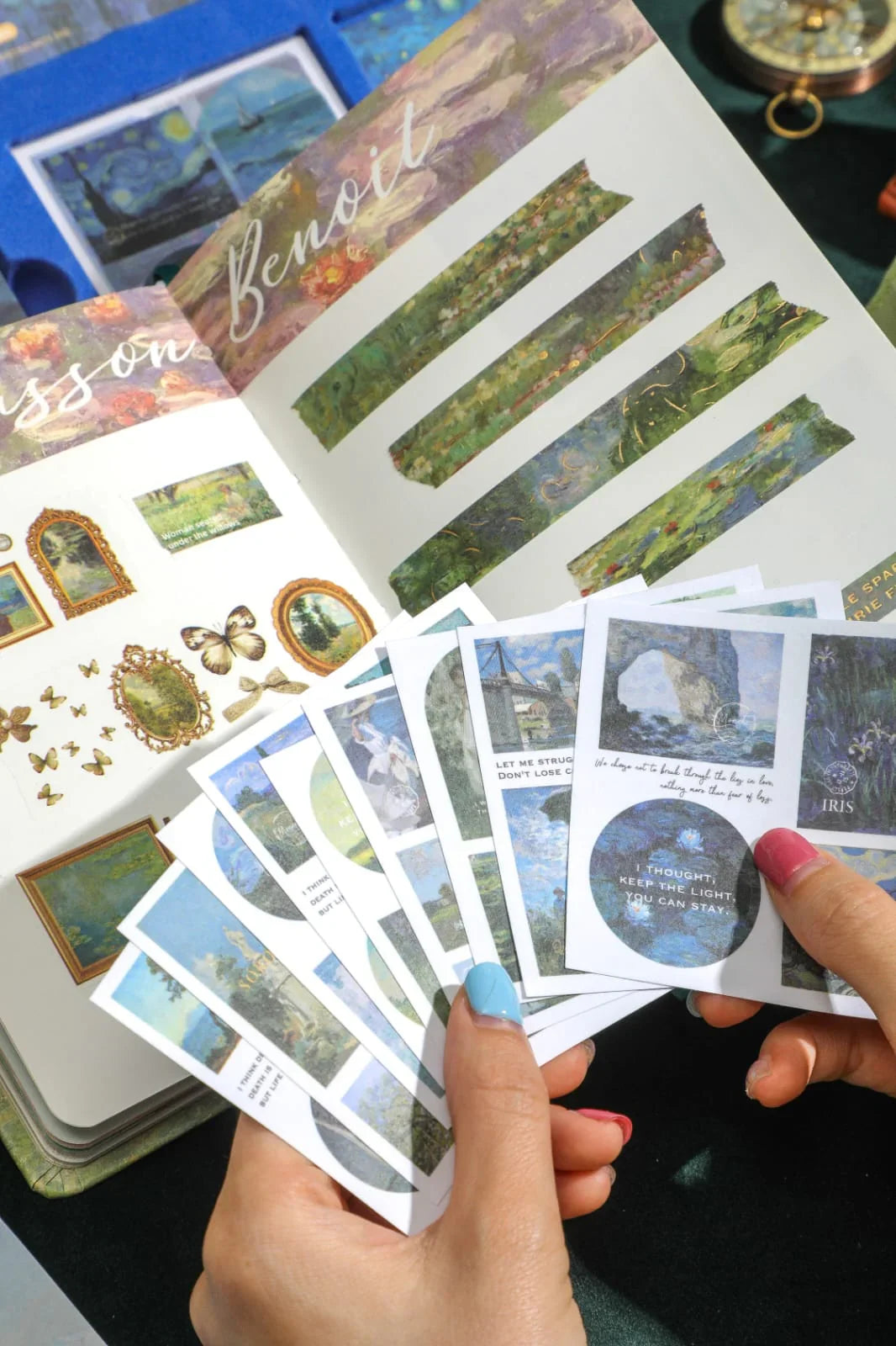 Van Gogh Premium JUMBO journaling kit for 2026 includes diary, tapes, stickers & sheets -  Shipping