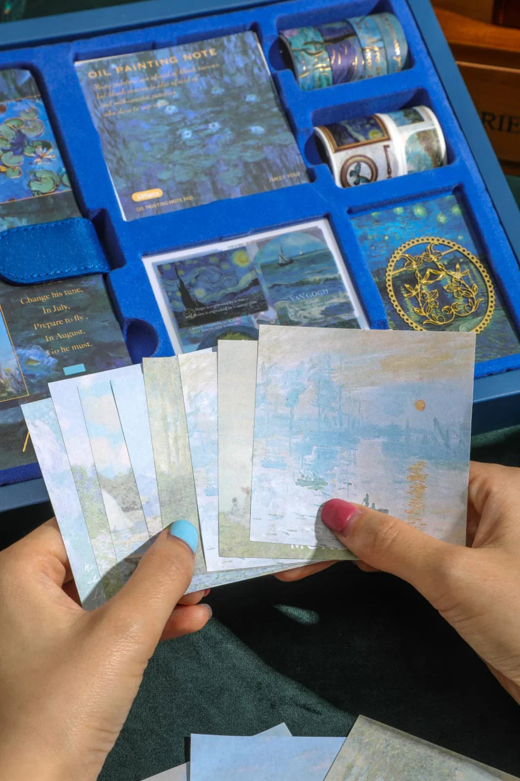 Van Gogh Premium JUMBO journaling kit for 2026 includes diary, tapes, stickers & sheets -  Shipping