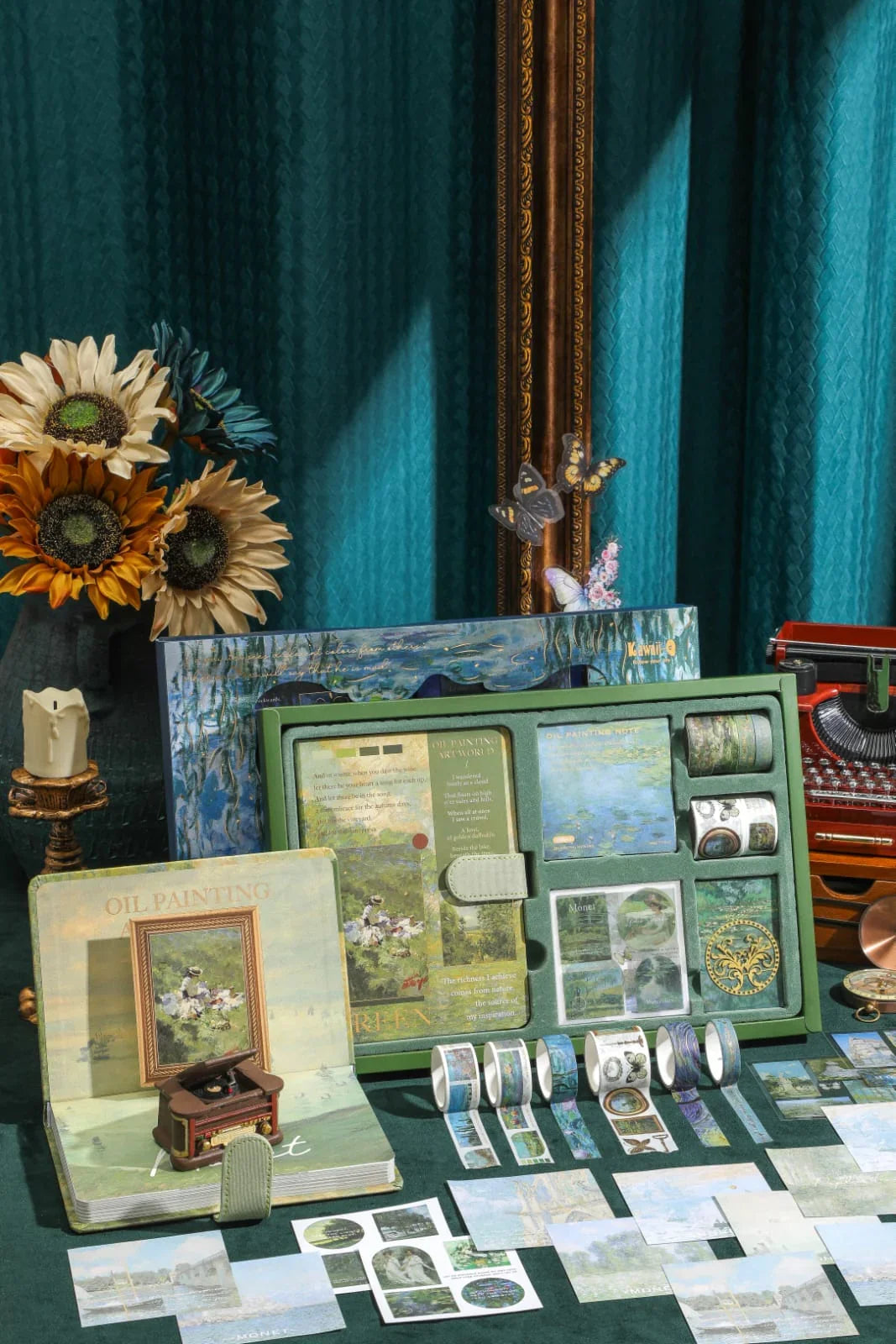 Van Gogh Premium JUMBO journaling kit for 2026 includes diary, tapes, stickers & sheets -  Shipping