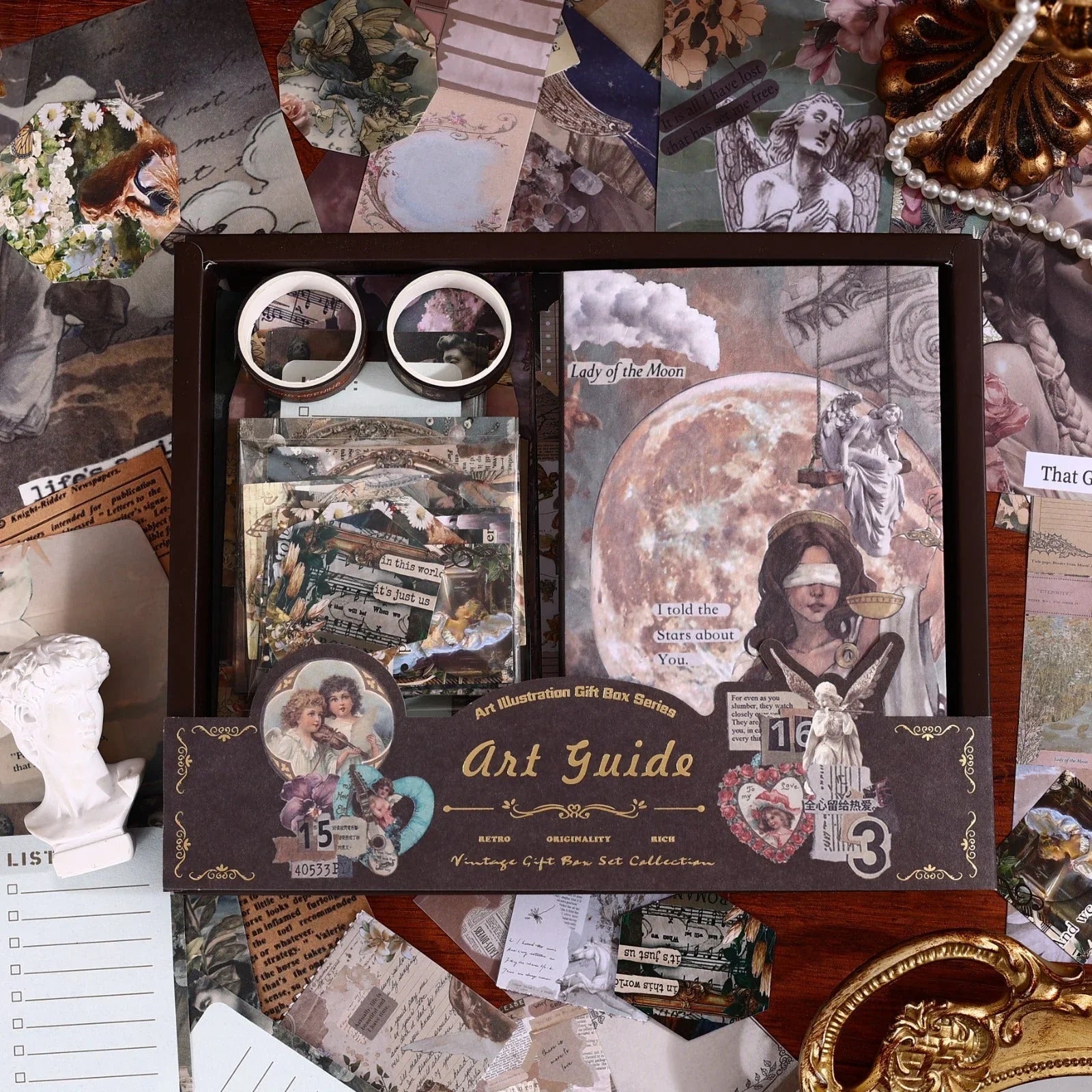 Retro Journaling Scrapbooking Kit - Limited Edition &  Shipping