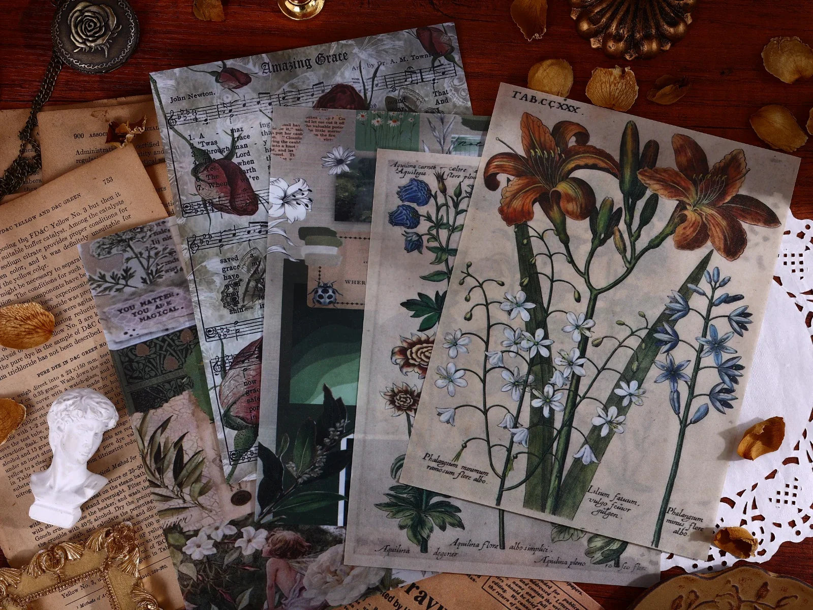 Retro Journaling Scrapbooking Kit - Limited Edition &  Shipping
