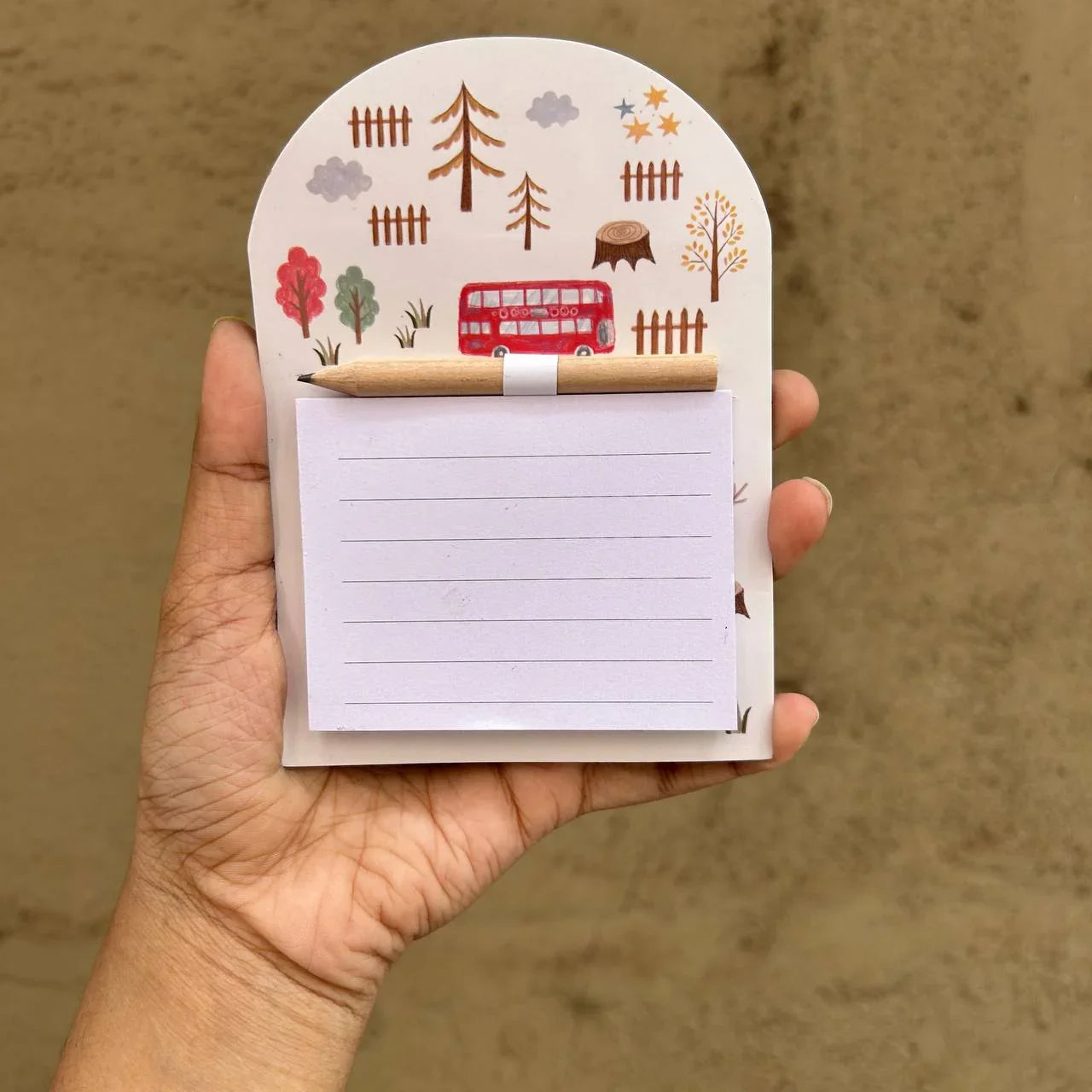 Mg6301 Magnetic Planner With Pencil 14X10Cm